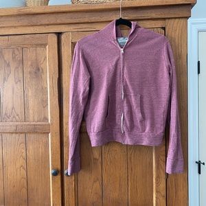 MONROW XS zipper hooded jacket. Like new. Pet and smoke free home.